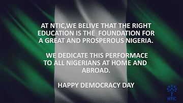 Timi Dakolo || Great Nation || Cover Performance by NTIC Students || Democracy Day Special