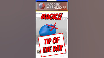 Edit a Curved STL File using Meshmixer! Full lesson preview 💯🤯