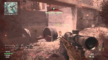 mw3 cod another quad feed in free for all with gold msr, nice accurracy
