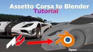 How to get Cars from Assetto Corsa to Blender