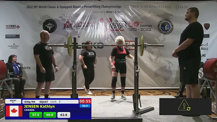 World Masters 2022 - Squat - Kathy Jensen