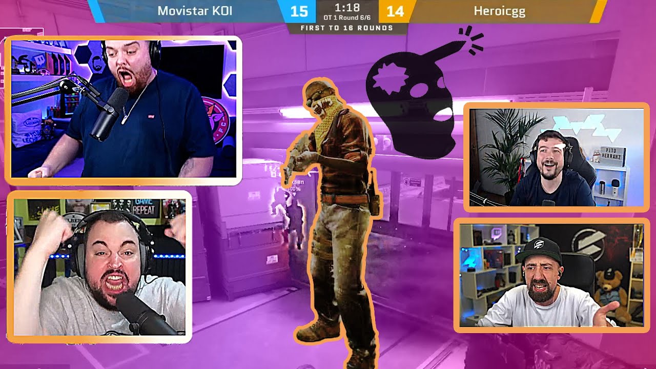 KOI gana a HEROIC reacción IBAI X9nium Pitu Fer