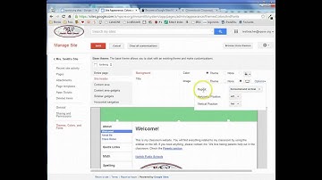 Add Custom Header to Google Sites
