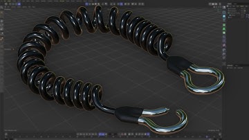 Spline modeling in Cinema 4D