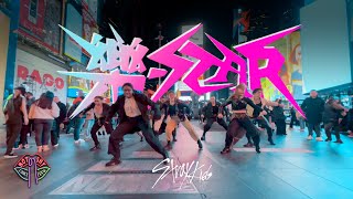 Kpop In Public Nyc Times Square Stray Kids 스트레이 키즈 - 락 樂Lalalala Dance Cover By Not Shy Dance Crew