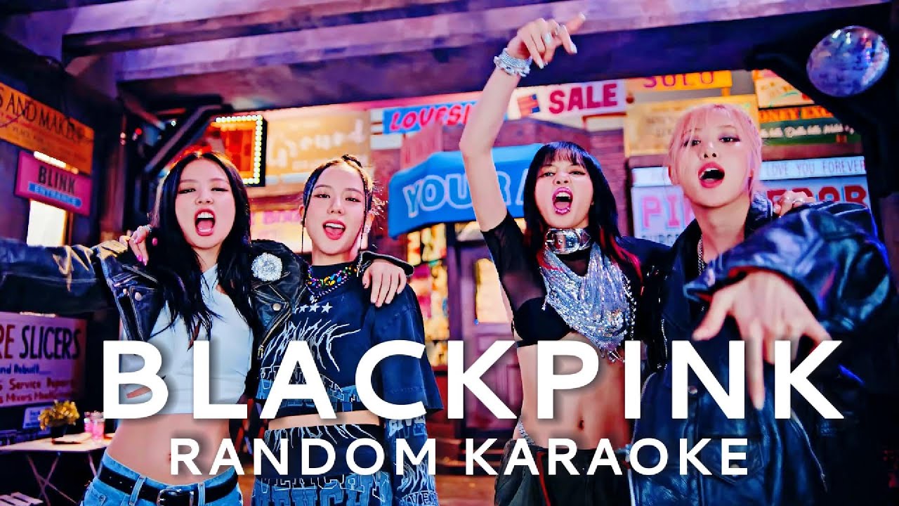 K-POP RANDOM KARAOKE CHALLENGE 🎤 ( BLACKPINK RANDOM KARAOKE )