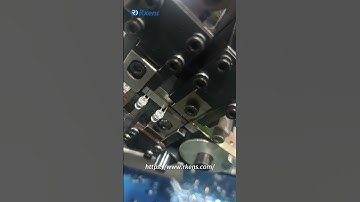 High efficiency LED leg cutting and bending machine