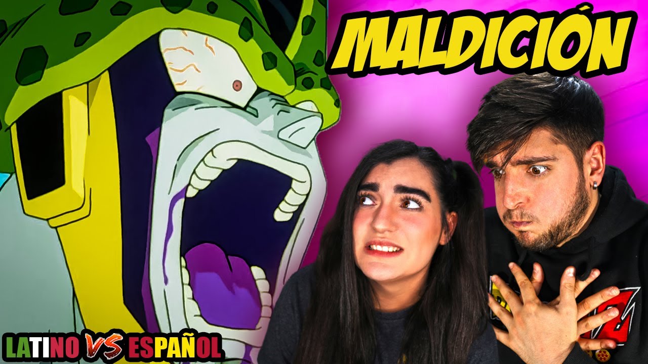 ESPAÑOLES REACCIONAN A DRAGON BALL LATINO VS ESPAÑOL |💥CELL EXPULSA A NUMERO 18💥🐲DBZ🐲
