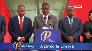 BI PARTISAN  TALKS  REMAIN  SUSPENDED  AS  PER  THE  AZIMIO  COALITION  SIDE-UGUNJA MP OPIYO WANDAYI