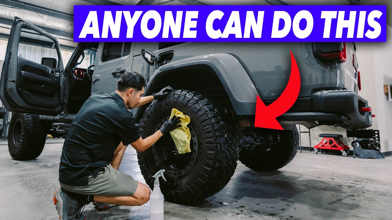 How To Clean Wheels and Tires in 5 Minutes (Easiest Method) - YouTube