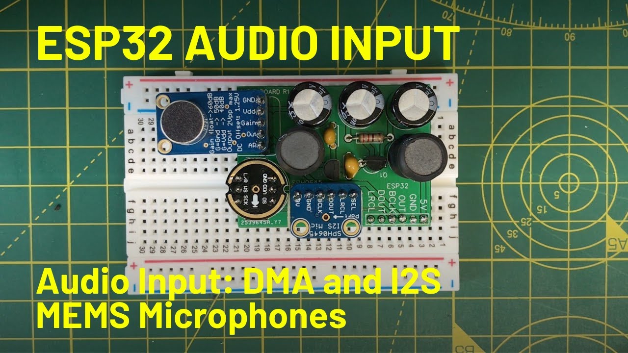 INMP 441 Microphone omnidirectionnel Module MEMS Interface I2S pour ESP32 ESP-32