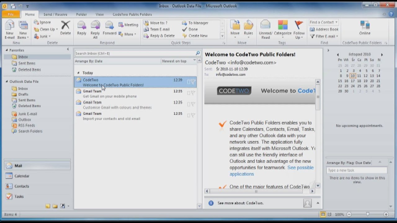 How To Set Up Email Account In Outlook Express And Outlook 2010 Youtube