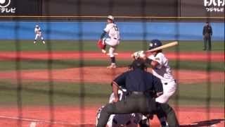 2012/10/19 上田晃平 (中央大学) 2年秋 駒澤大学戦 完封勝利