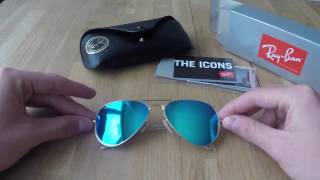 Очки Ray-Ban Aviator RB 3025 112/19 видео обзор(, 2017-02-16T13:33:09.000Z)