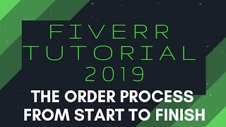 How Does Fiverr Work for Sellers | The Order Process | Fiverr Tutorial 2019 | Ace It With Ava