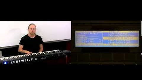 15 Kurzweil PC3 Series  Setup Mode Intro