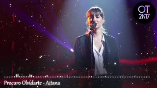 Video thumbnail of "Procuro Olvidarte - Aitana (Gala 11) OT 2017 [Audio de Estudio]"