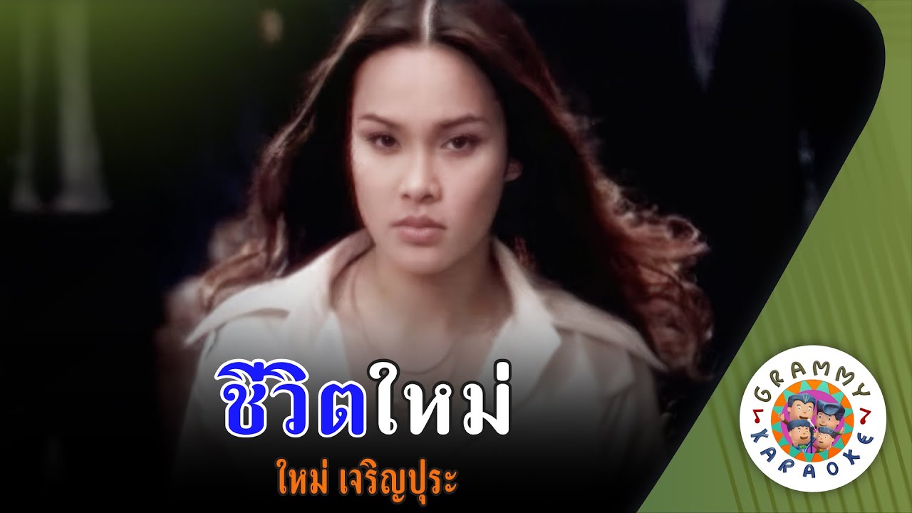คาราโอเกะ ชีวิตใหม่ (Che-Vit-Mai) - ใหม่ เจริญปุระ [ Original Karaoke ]
