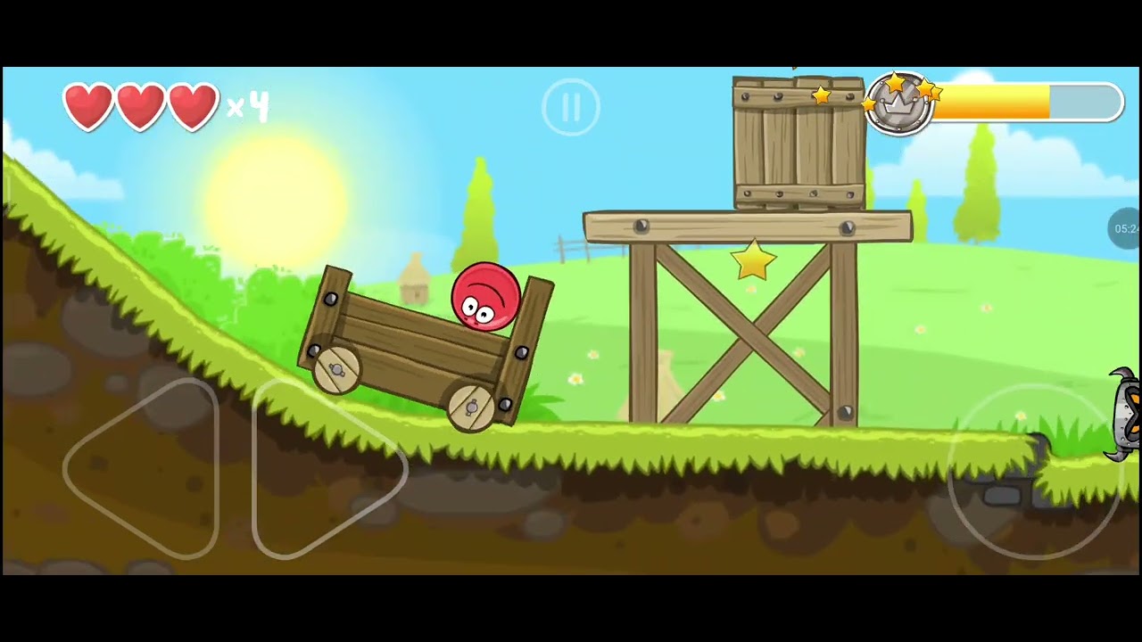 Maglaro Ako ng Red Ball 4 Part 1