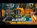 AI Home Renovation Before vs After 🔥 | Insane House Transformation | AI Se Video Kaise Banaye