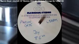 Marvin Gaye - Joy (UK 12&quot; Remix) (1983)