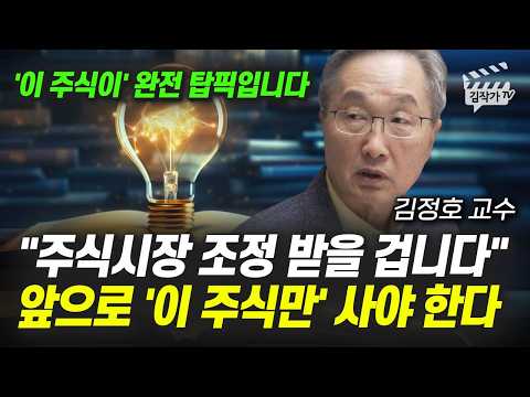 한국주식 큰 조정받을 수 있다, 앞으로 '이 주식만' 사모으세요 (김정호 교수)