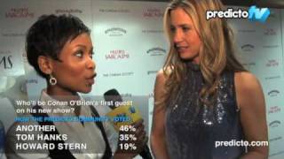 PredictoMobile: Mira Sorvino Loves Conan OBrien - Predicto
