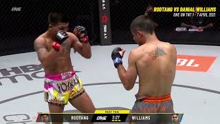 Aksi Muay Thai BRUTAL! Rodtang VS Danial Williams | ONE Super Series