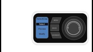 Dimplex Quantum Heater Main Menu - Selecting Home All Day
