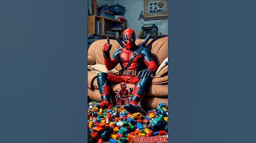 Deadpool from Legos (Bye Bye Bye - NSYNC) #Deadpool #Nsync #Byebyebye