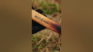 Making a Charred Axe Handle #bushcraft #camping #outdoors #handtools #woodworking
