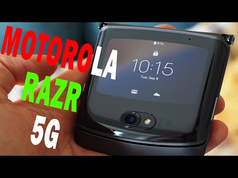 Motorola RAZR 5G - эволюция бренда (уникальный смартфон за 1500 евро)