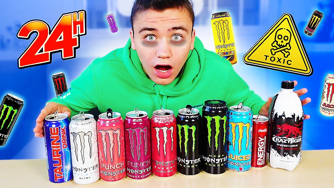 Je Bois Que De La Monster Pendant 24h Ne Pas Reproduire Youtube