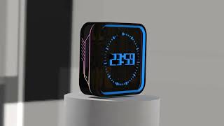 00:00 - The Ultimate Countdown | 3D Cyberpunk Clock Animation