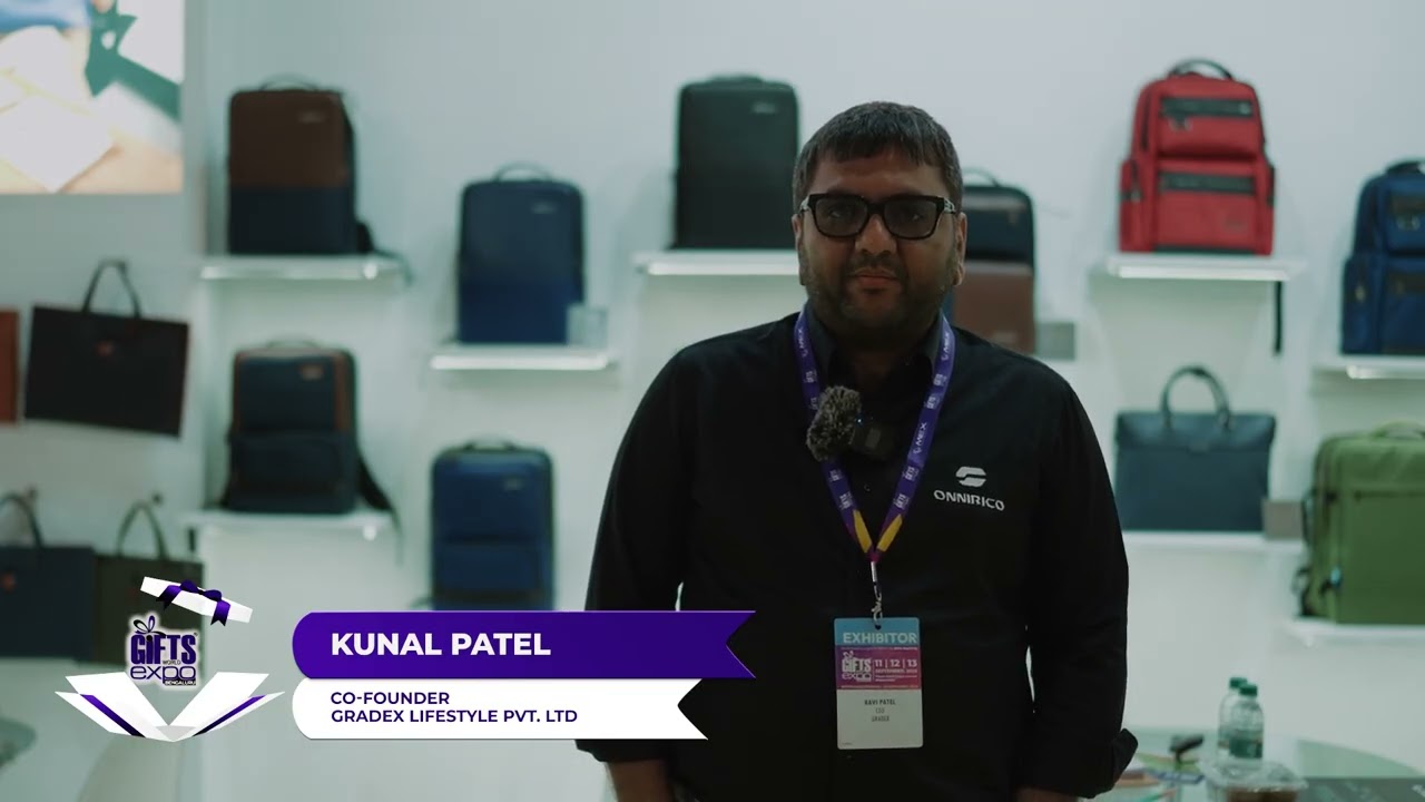 Gifts World Expo Bengaluru 2025- Kunal Patel, Co-Founder, ONNIRICO