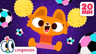 MOVE YOUR BODY! 🤸‍♀️🎶 Exercise & Dance Songs for Kids | Lingokids