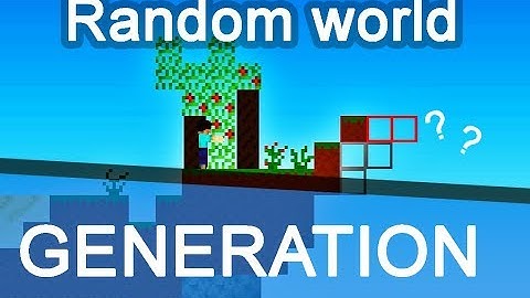 Construct Classic - Random world generation