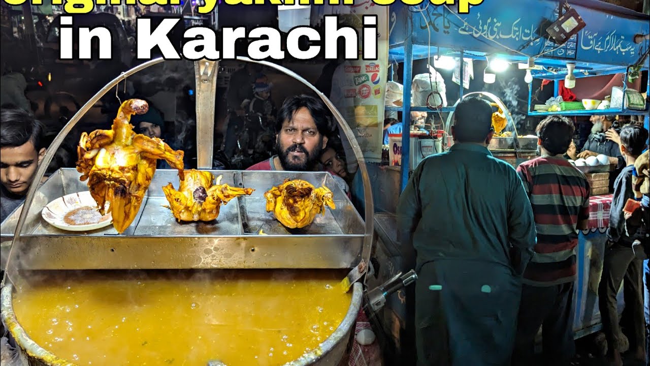 50 saal Purana yakhni soup Wala.... in Karachi HrRehman YouTube
