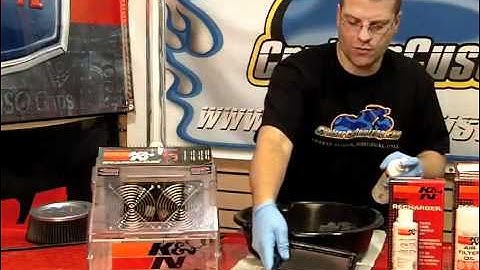 K&N Motorcycle Air Filter Cleaning - Step by Step - Video Guide: Tip of the Week