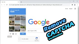 Remove CAPTCHA Verification Im not a robot