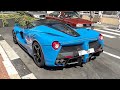 Ferrari LaFerrari - Start Up, Revs &amp; Driving in Monaco !