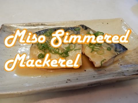Miso Simmered Mackerel サバの味噌煮 Pandalicious Cooking Episode 04 Youtube