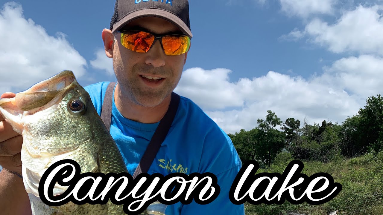 Canyon lake Texas fishing - YouTube