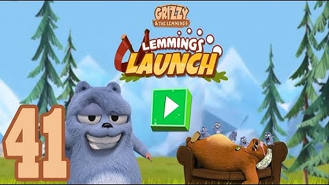 Grizzy and the Lemmings: Lemming Launch - Gameplay walkthrough Part 41 (Android, IOS)