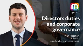 Directors Duties and Corporate Governance