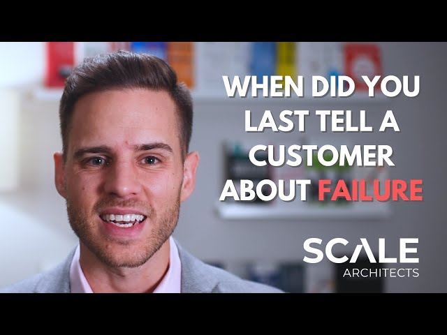 When was the last time you told a potential customer they could fail?