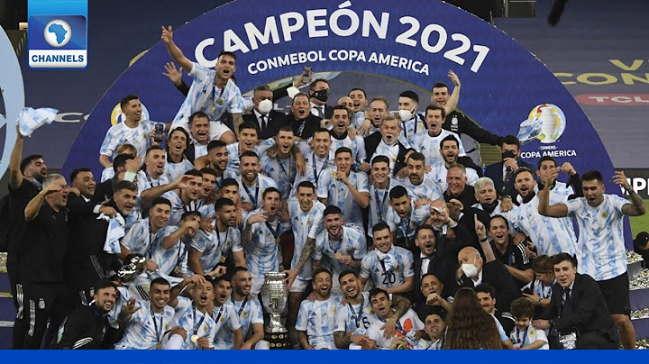 COPA America Final: Messi Wins First Major Trophy With Argentina