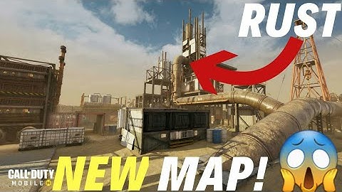 1st Game on Rust New MAP in Call Of Duty Mobile