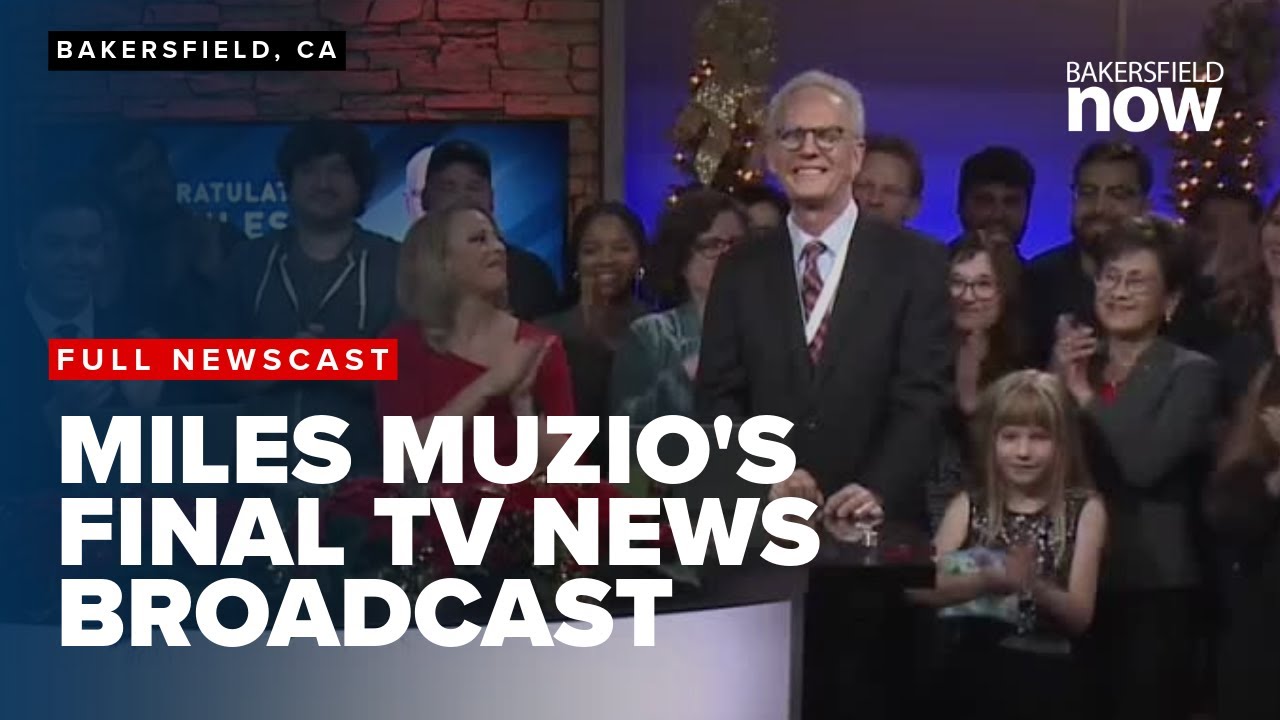 Saying goodbye to a weather legend: Miles Muzio retires from Eyewitness News