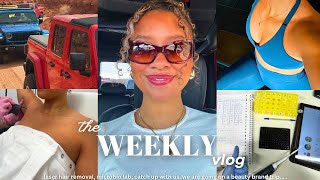 WEEKLY VLOG l we are going on a beauty brand trip.....